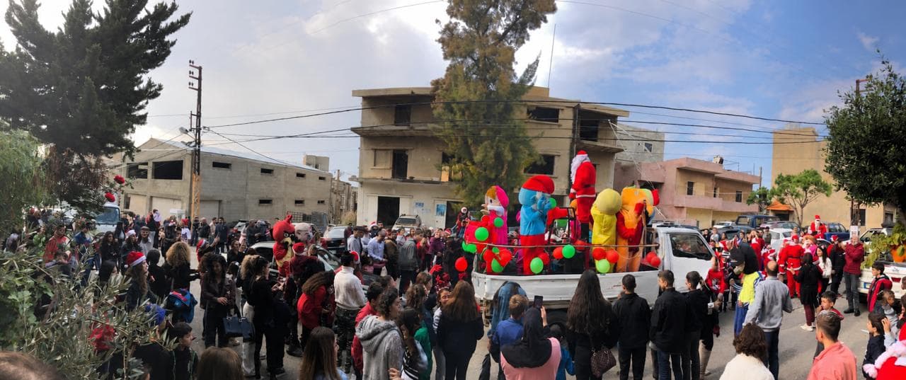Community event in Damour